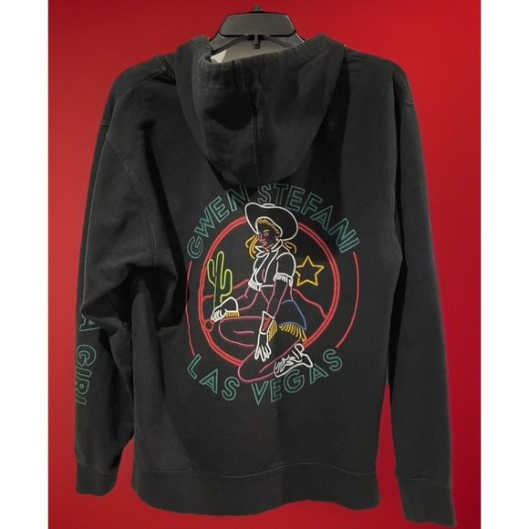 Concert Shirt Jacket Gwen Stefani Just A Girl Las Vegas SIZE Medium Vintage M